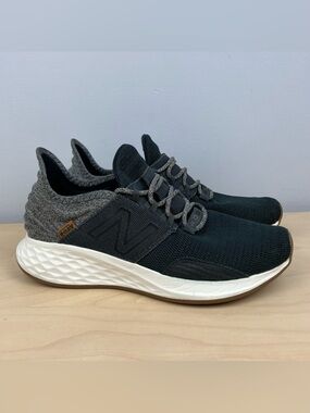 New Balance Women’s Size 8.5 B Fresh Foam Roav Black Gray Athletic Shoes
